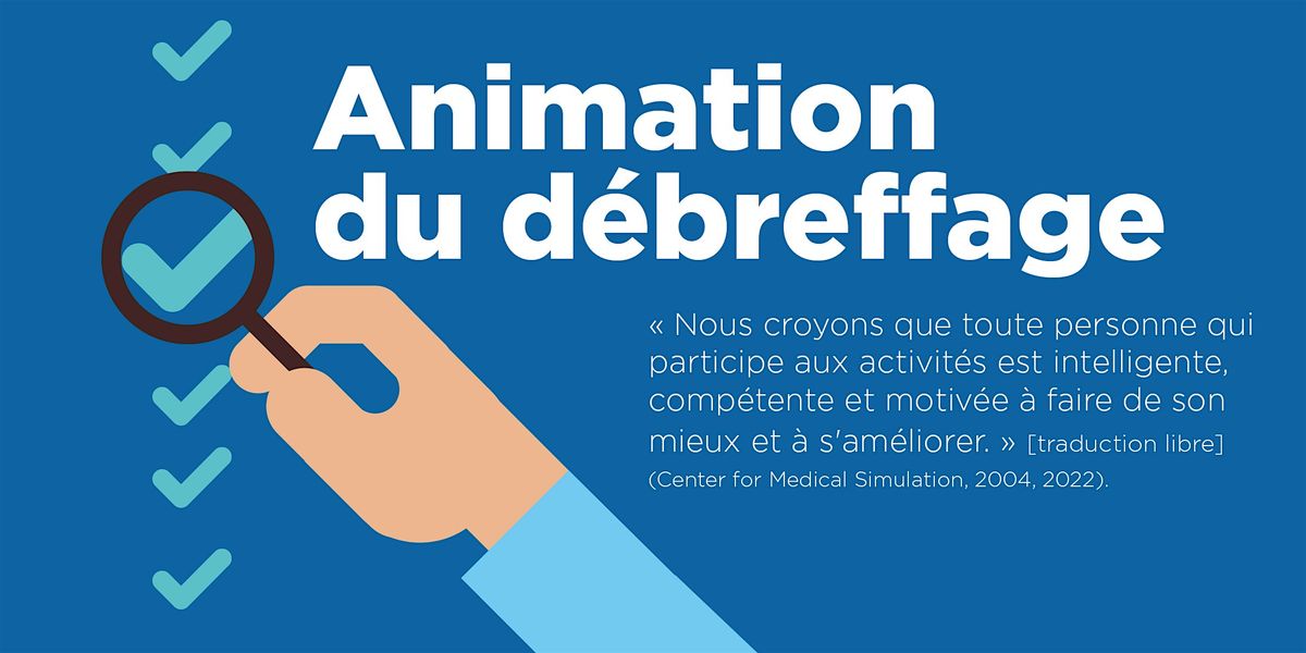 Animation du d\u00e9breffage - 02 juin 2026