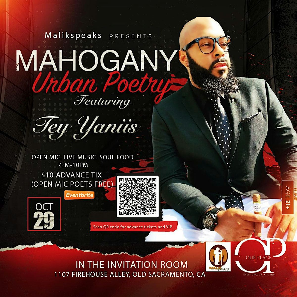 Mahogany Urban Poetry Series  Old Sac feat. Tey Yaniis