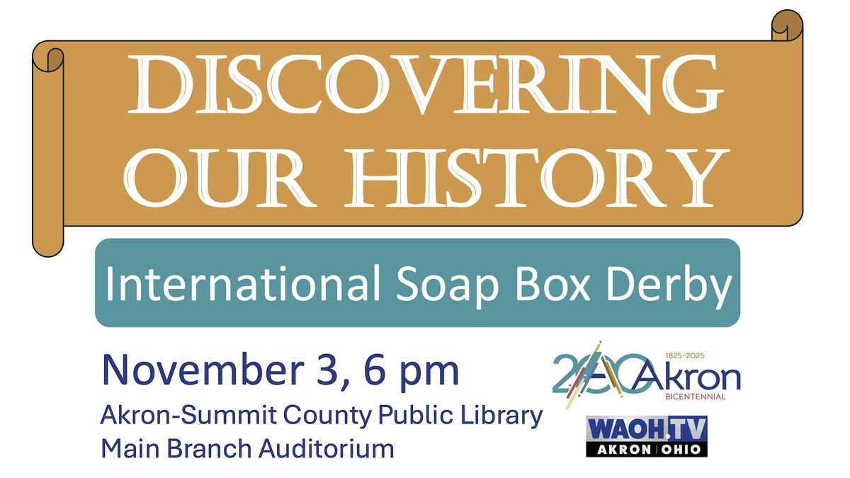 Discovering Our History Forum Series