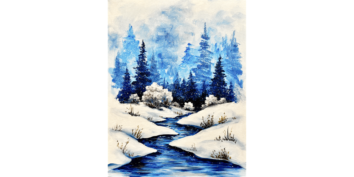 A White Winter - Paint and Sip in Fishkill | Classpop!\u2122