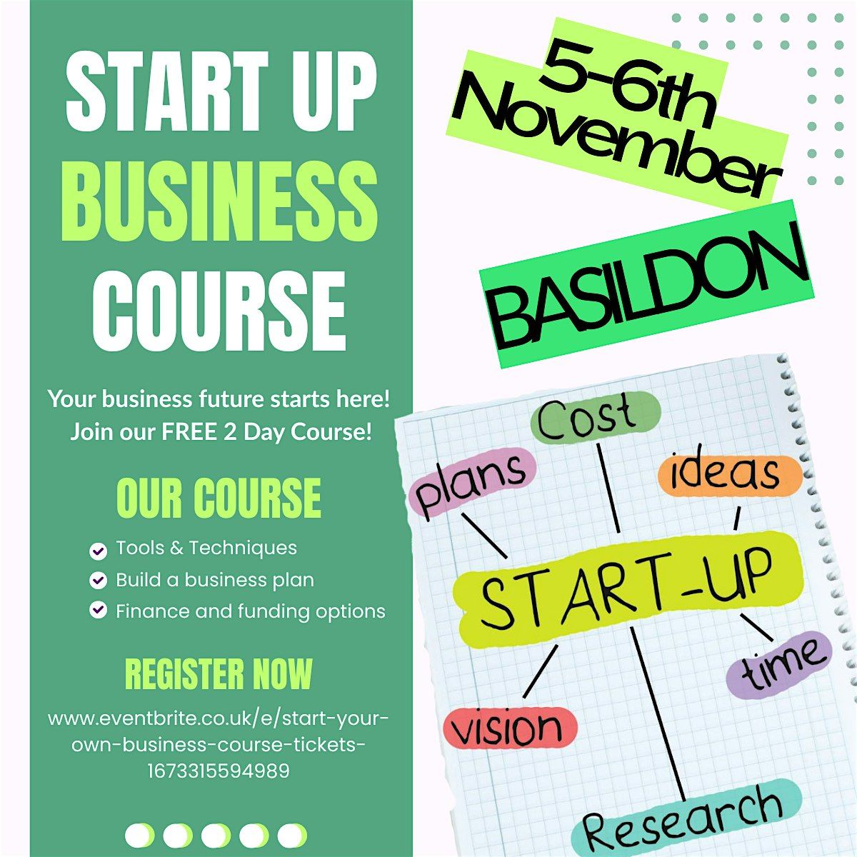 Start Your Own Business Course