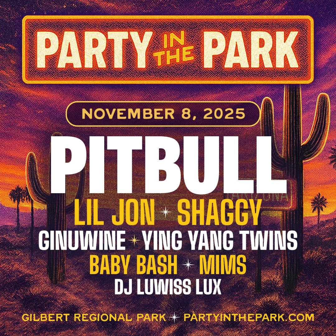 Party in the Park ft. Pitbull at Gilbert Regional Park