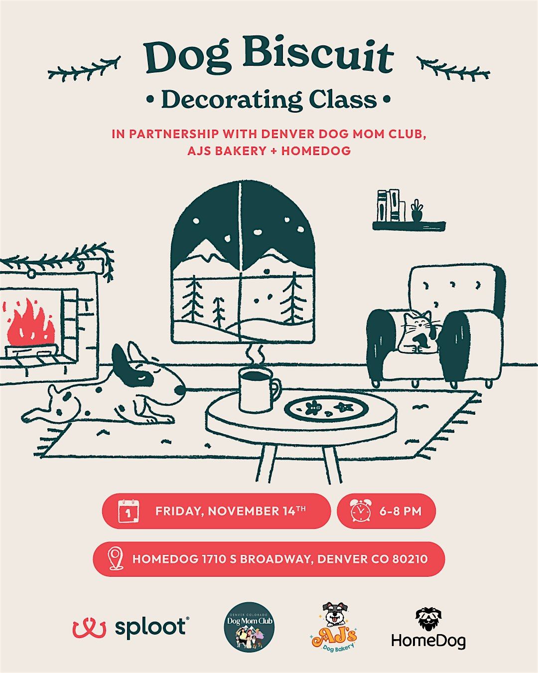 Denver Dog Mom Club Treat Decorating Event