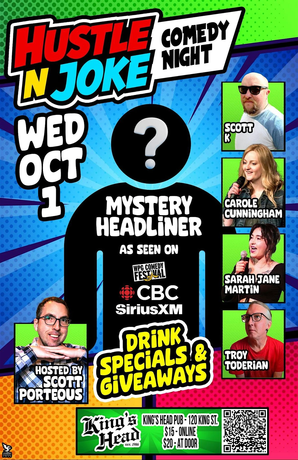 Hustle 'N' Joke Comedy Night