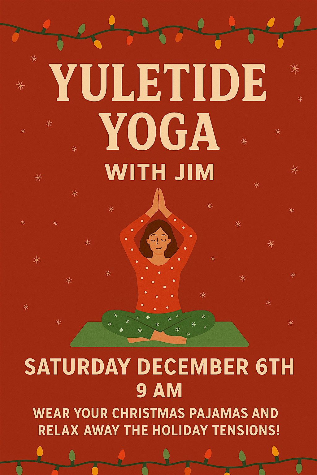 Yuletide Yoga with Jim