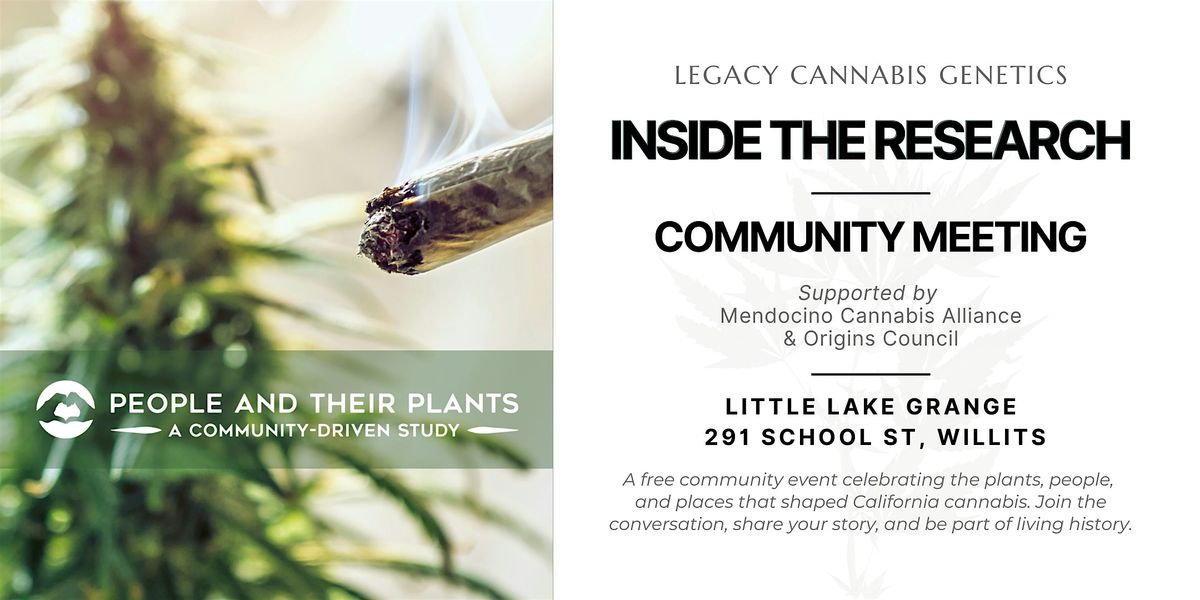 Inside the Research: Mendocino County Community Meeting
