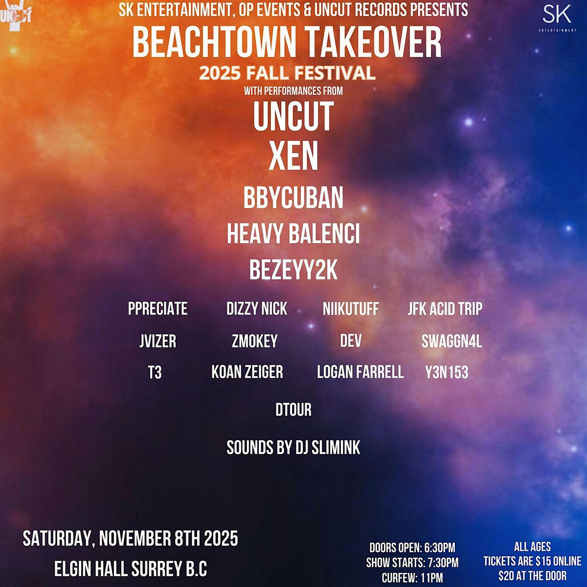 Beachtown Takeover 2025 Fall Festival