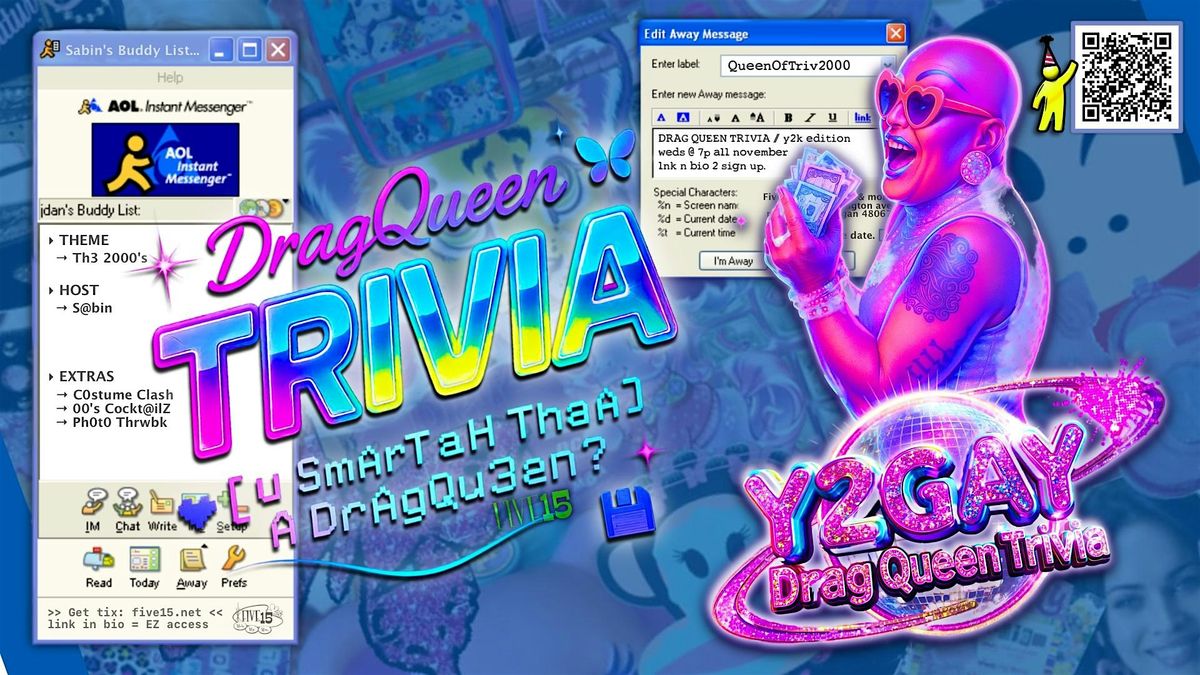 \u2728 Y2GAY: Drag Queen Trivia \/ 2000\u2019s Edition \u2728
