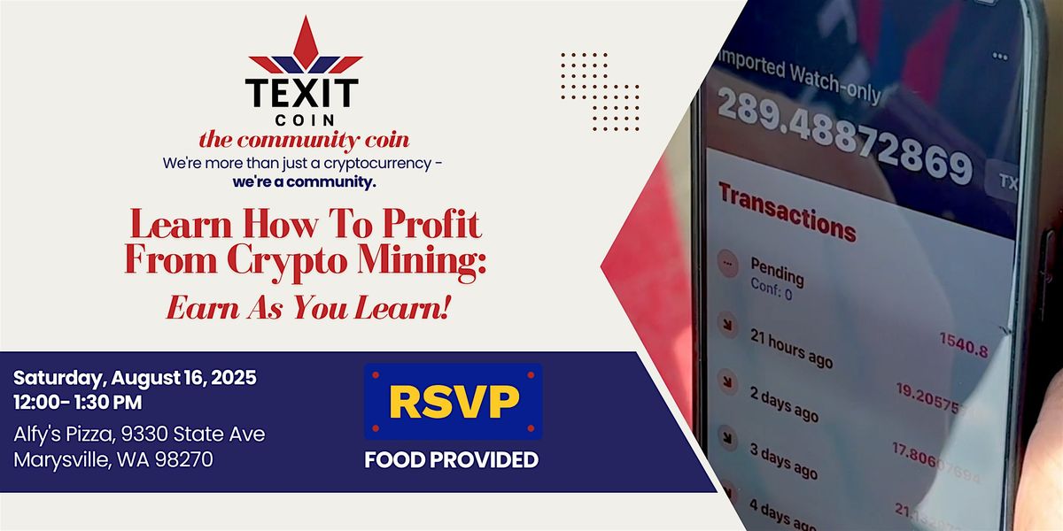 Learn How To Profit From Crypto Mining: Earn As You Learn!