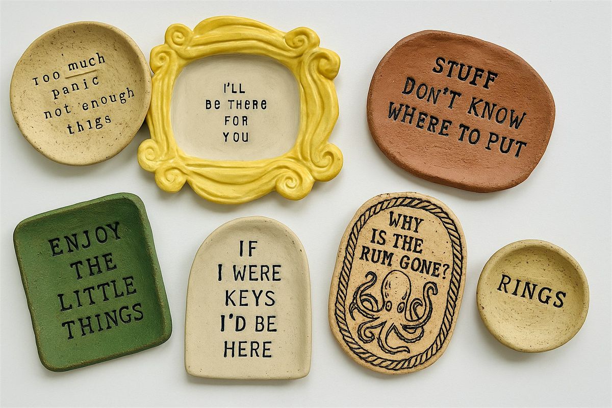 Pottery Trinket Dish Workshop