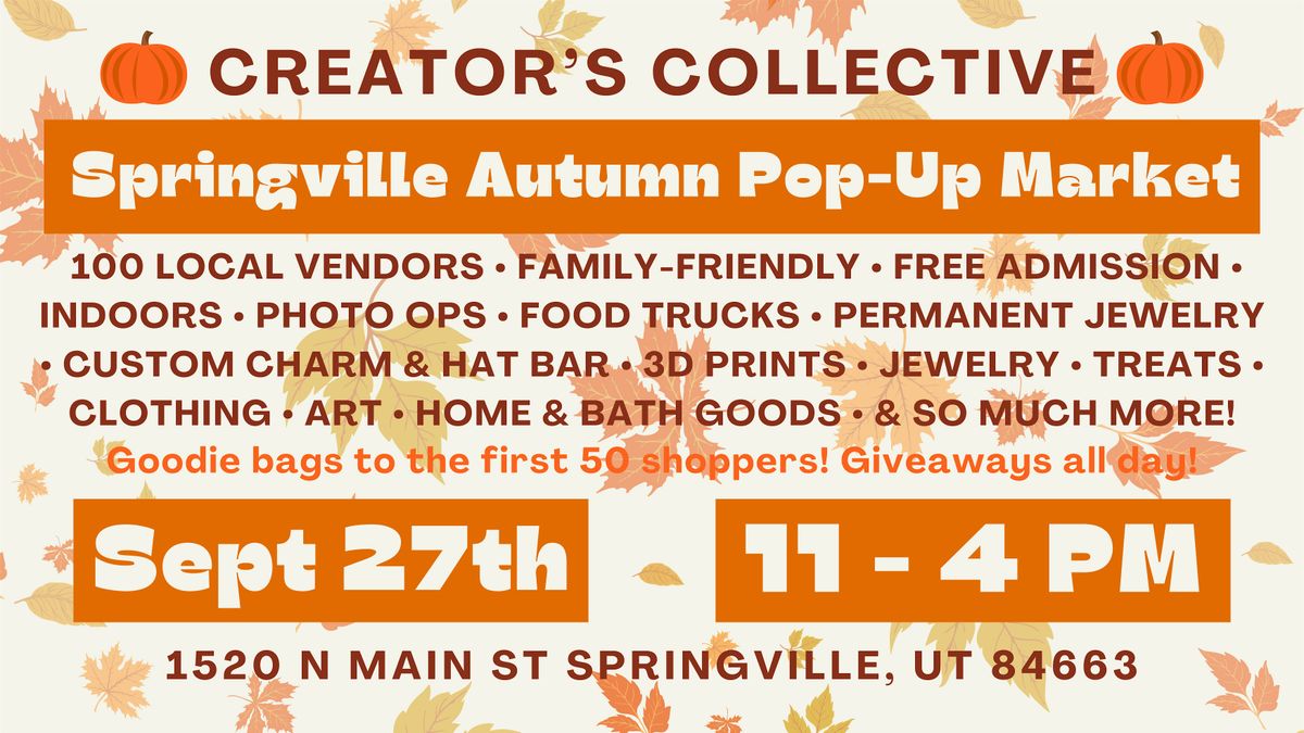 Creator's Collective Springville Spring Market