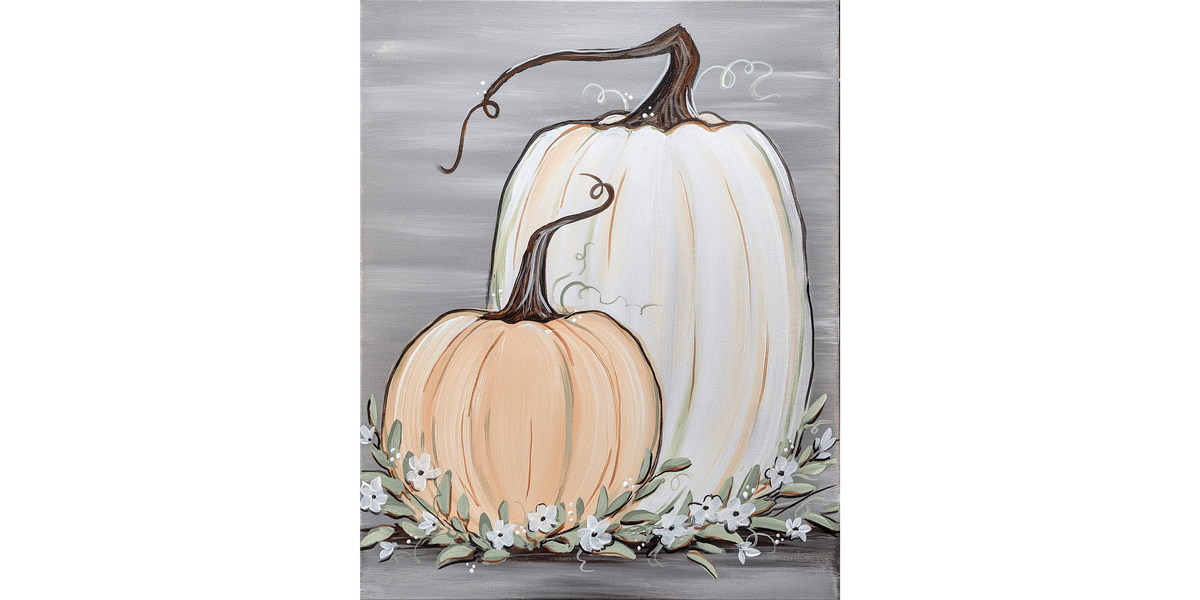 Neutral Pumpkins - Paint and Sip in Fishkill | Classpop!\u2122