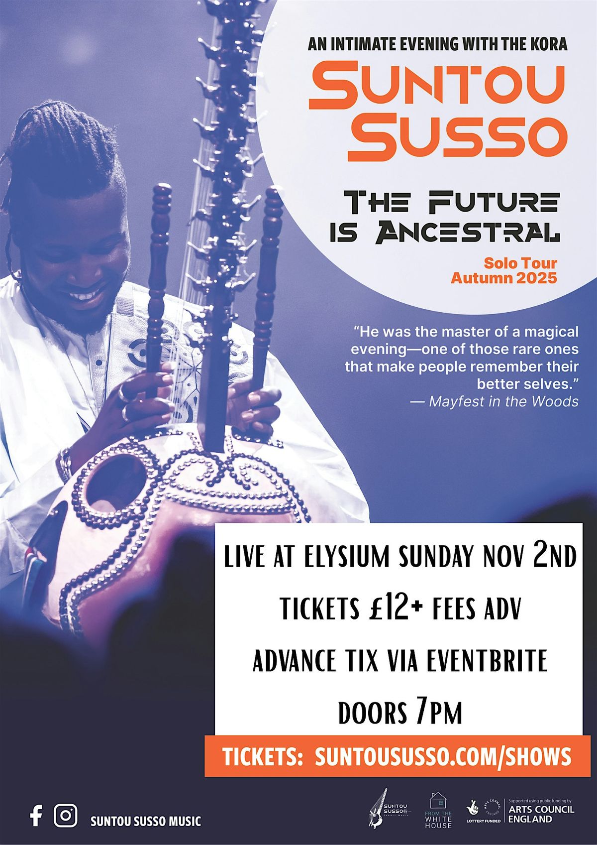 Suntou Susso - The Future Is Ancestral (Solo Tour)