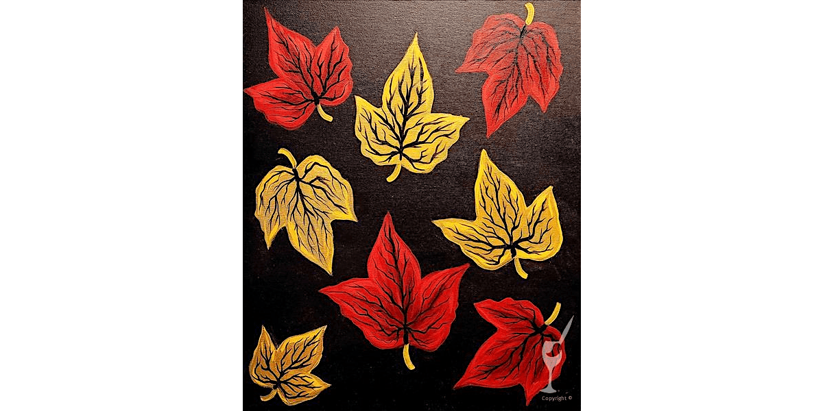 Fall's Leaves - Paint and Sip in Houston | Classpop!\u2122