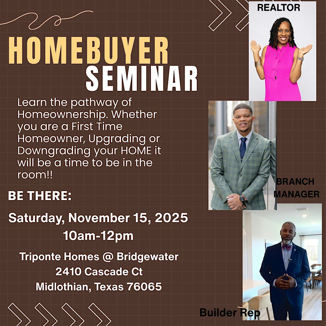 HOME BUYER SEMINAR