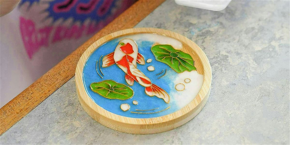 Cloisonn\u00e9 enamel