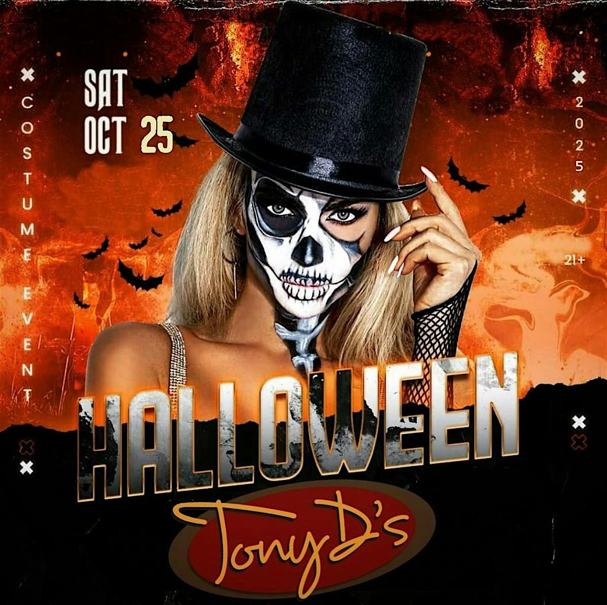 Tony D's Halloween Ball - Sat Oct 25th