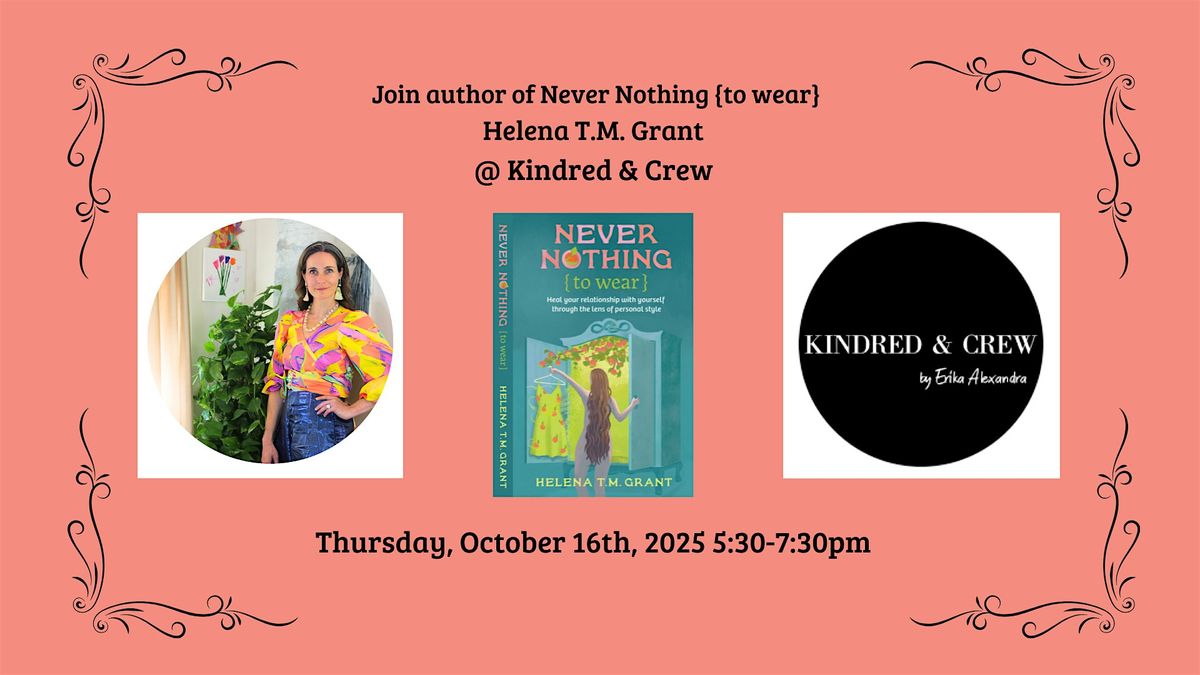 Never Nothing {to wear} @ Kindred & Crew!