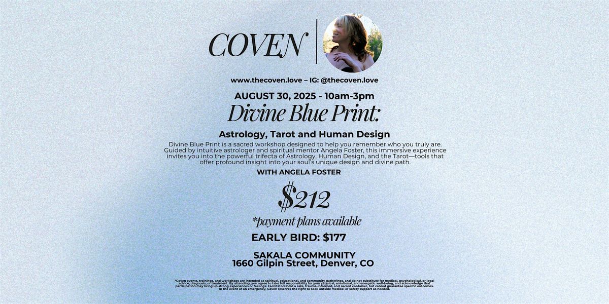 Divine Blueprint: Astrology, Tarot & Human Design