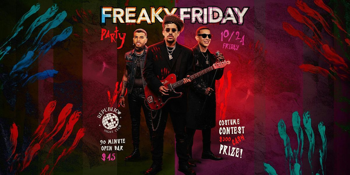 FREAKY FRIDAY - Reggaeton Halloween Party