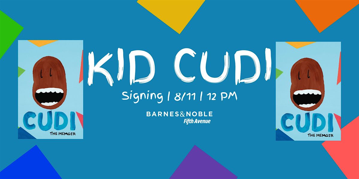 Signing with Scott "Kid Cudi" Mescudi @ B&N 5th Ave, NYC