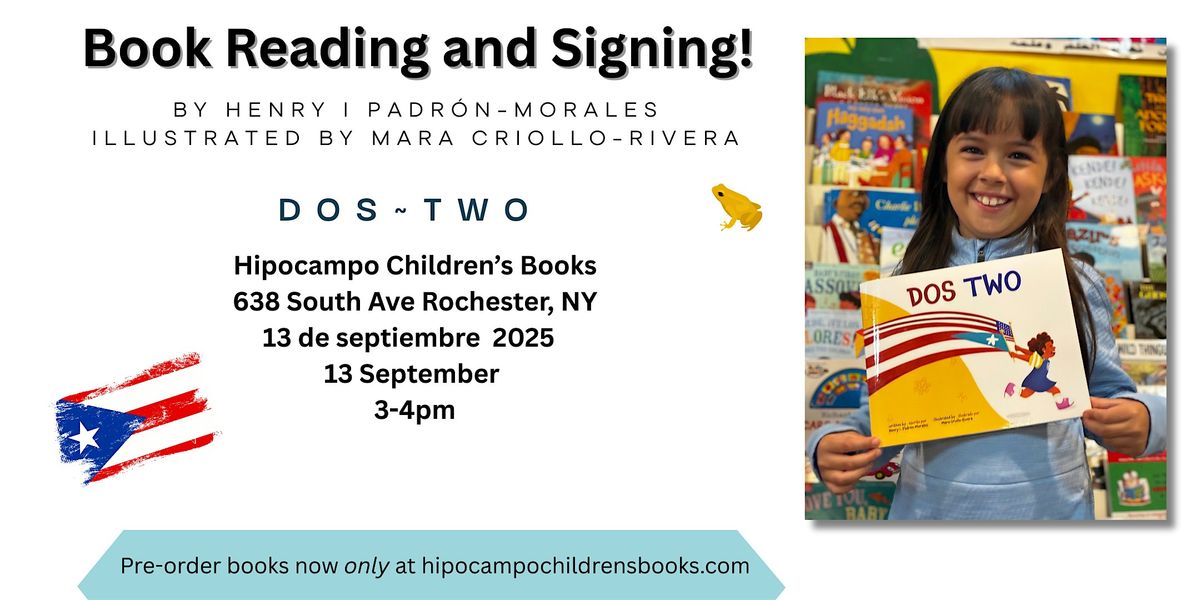 Book Reading and Signing