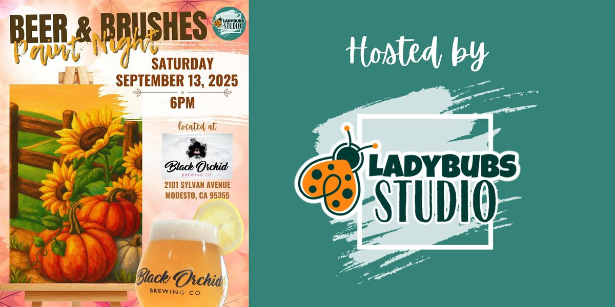 Beer & Brushes: "Kinda Summer, Kinda Fall" Paint Night