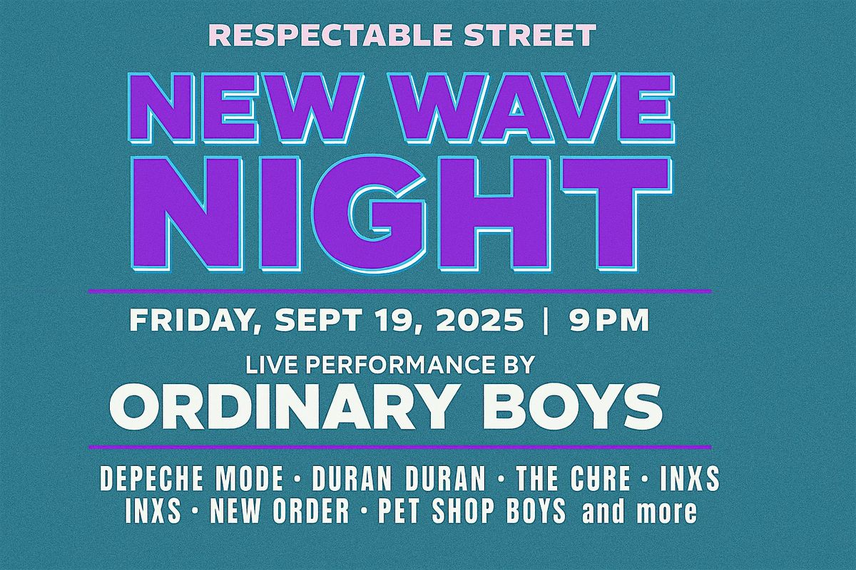 New Wave Night with the Ordinary Boys