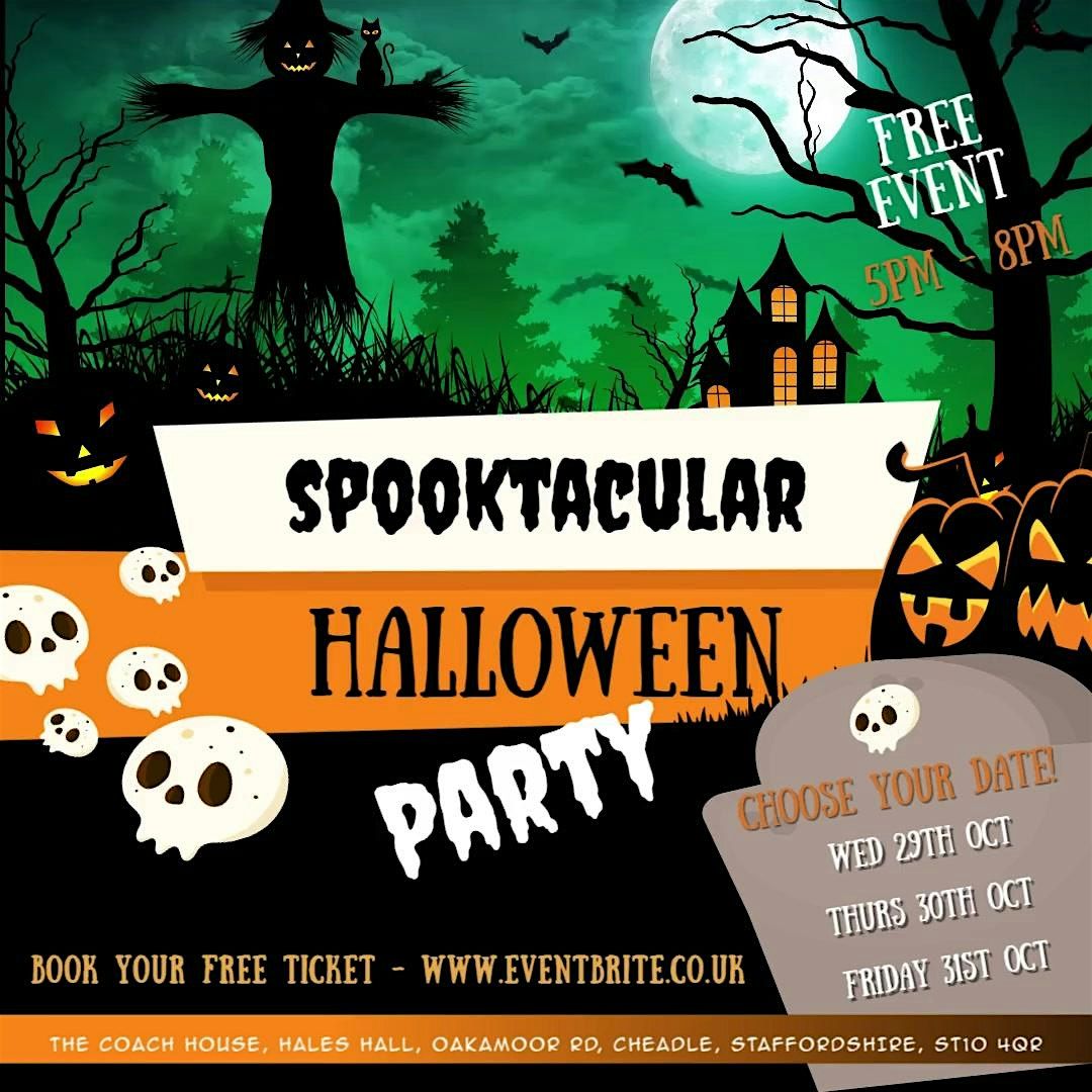 Spooktacular Family Halloween Party at Hales Hall