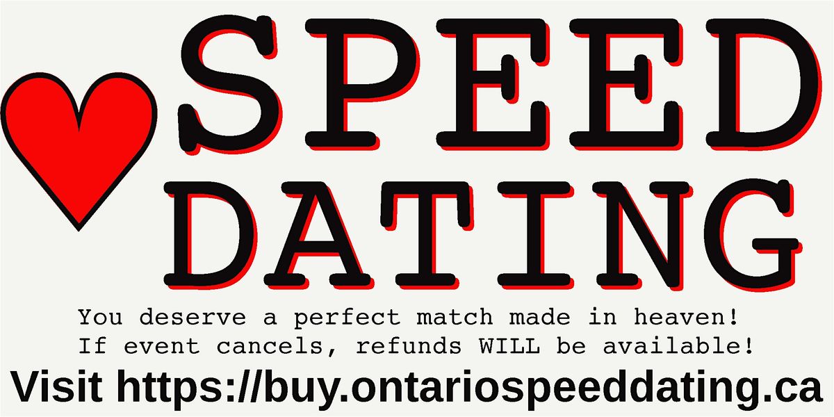 Speed Dating At Swiss Chalet Oakville (30-50)