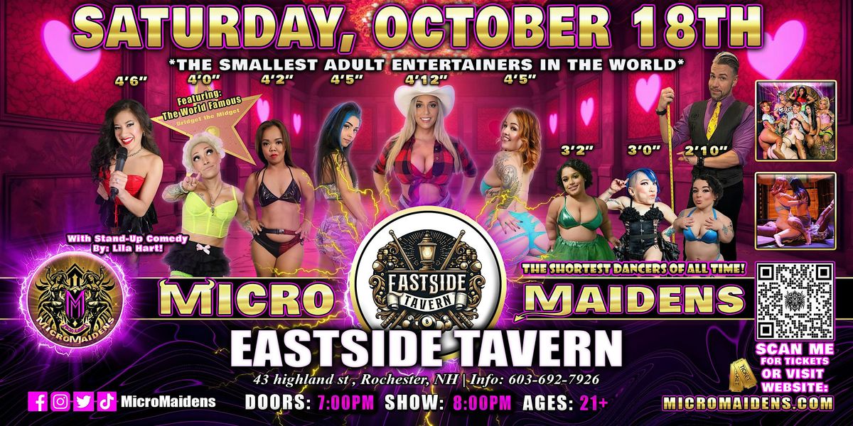 Rochester, NH - Micro Maidens Dwarf Dancers @Eastside Tavern