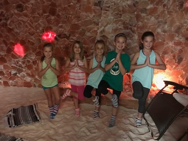 Kids Yoga in the Salt Cave