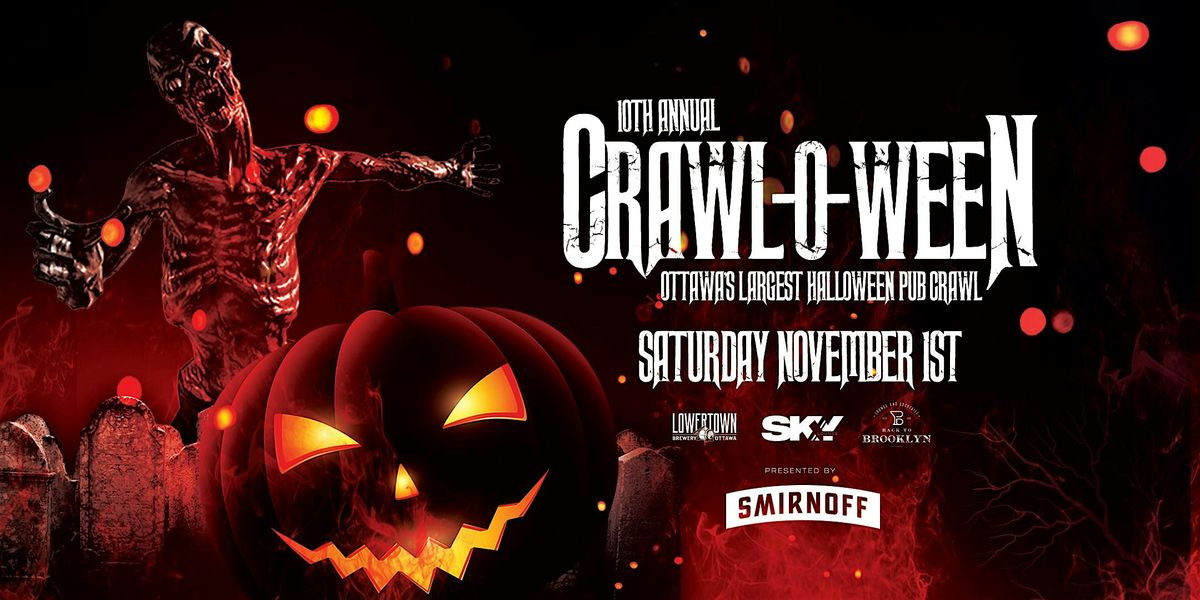 Crawl-o-ween: Ottawa\u2019s 10th Annual Halloween Pub Crawl
