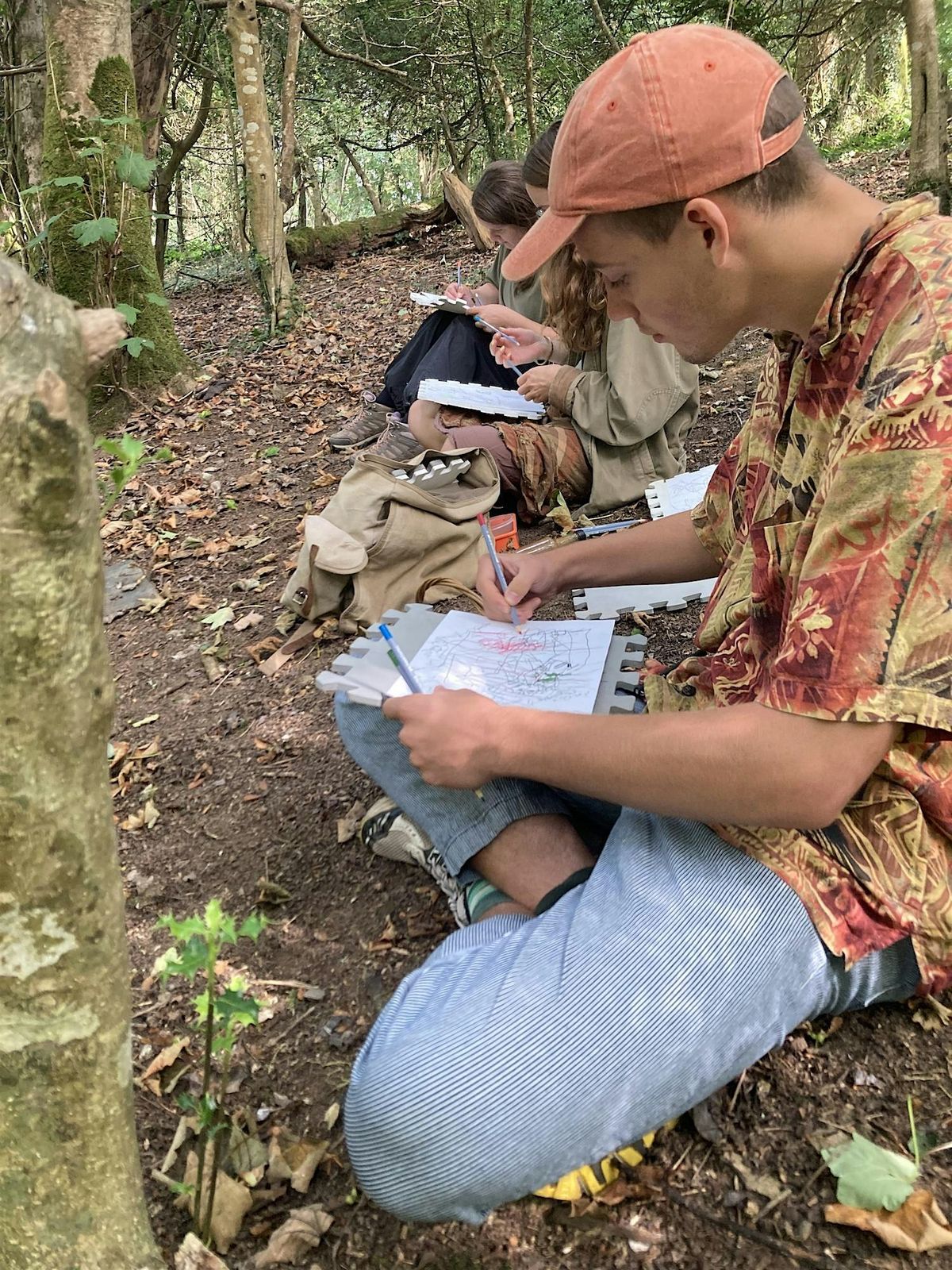 Foraging & Drawing in Nature