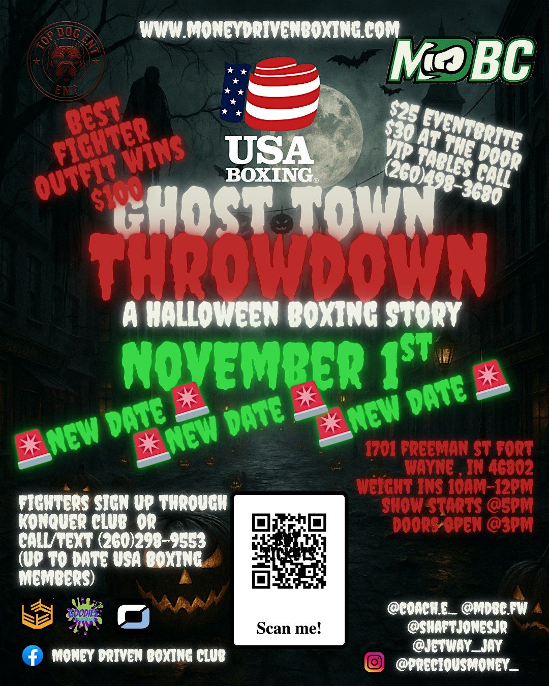 Ghosttown Throwdown [New Date Nov. 1st]