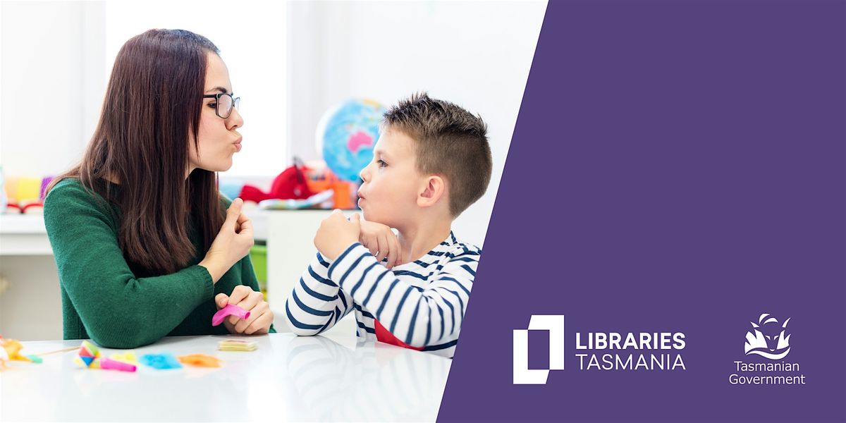 Sunday storytime with a Speechie at Hobart Library