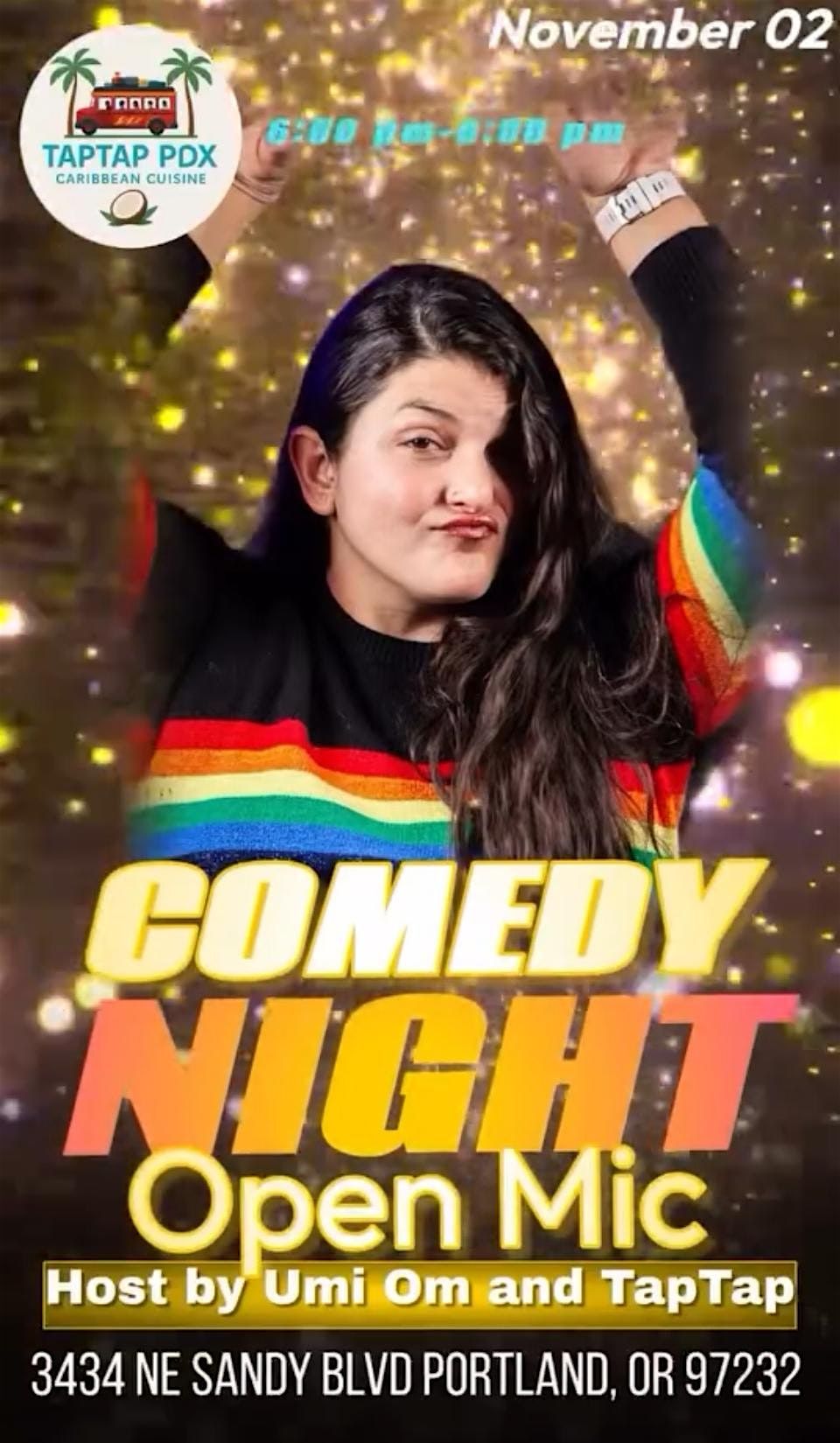 Comedy night at Tap Tap Cuisine