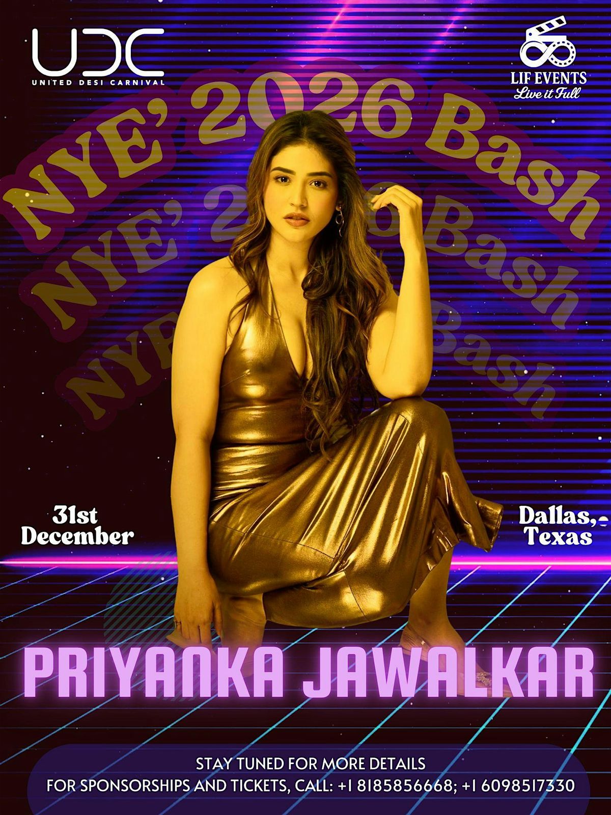 DALLAS NEW YEARS EVE WITH PRIYANKA JAWALKAR