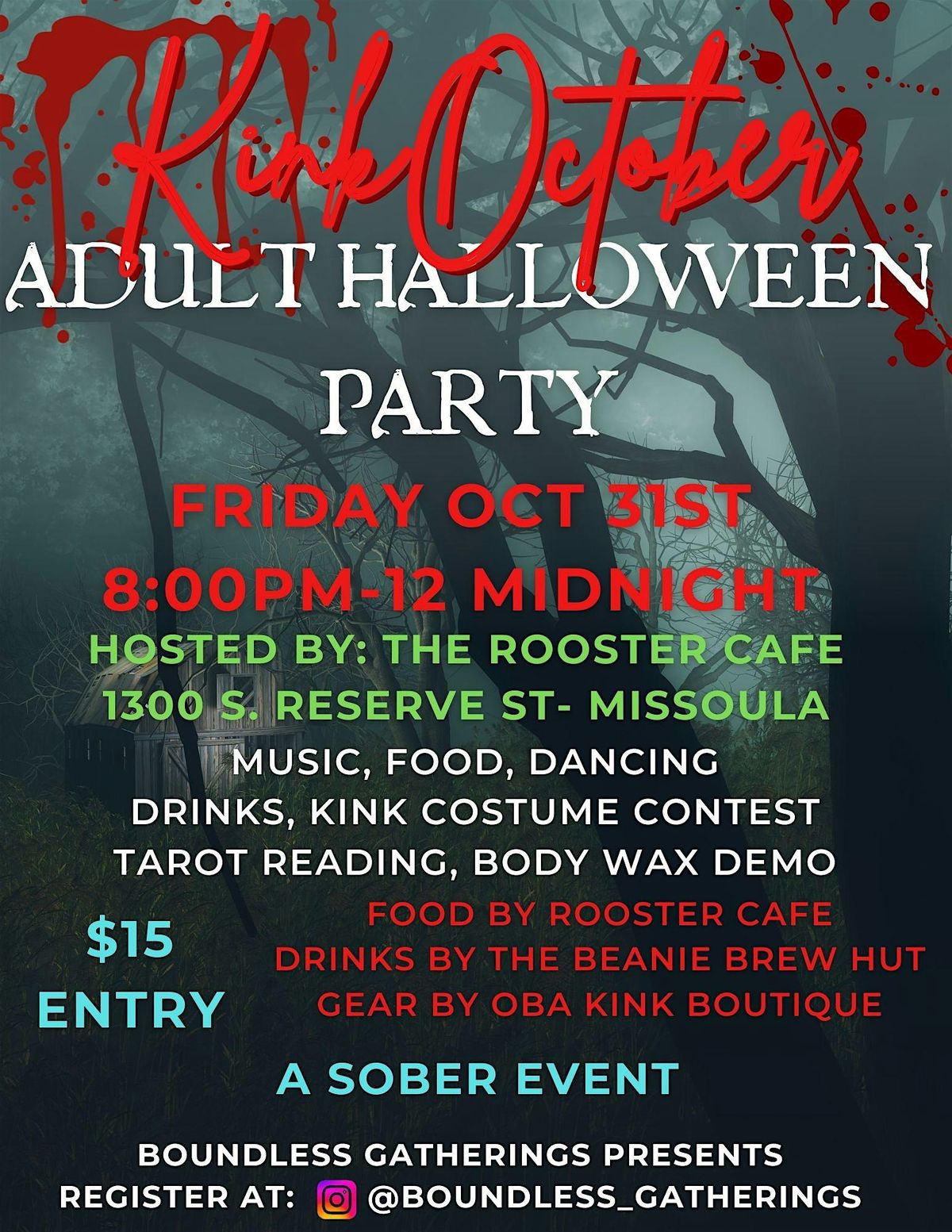Adult Kink October Halloween Party
