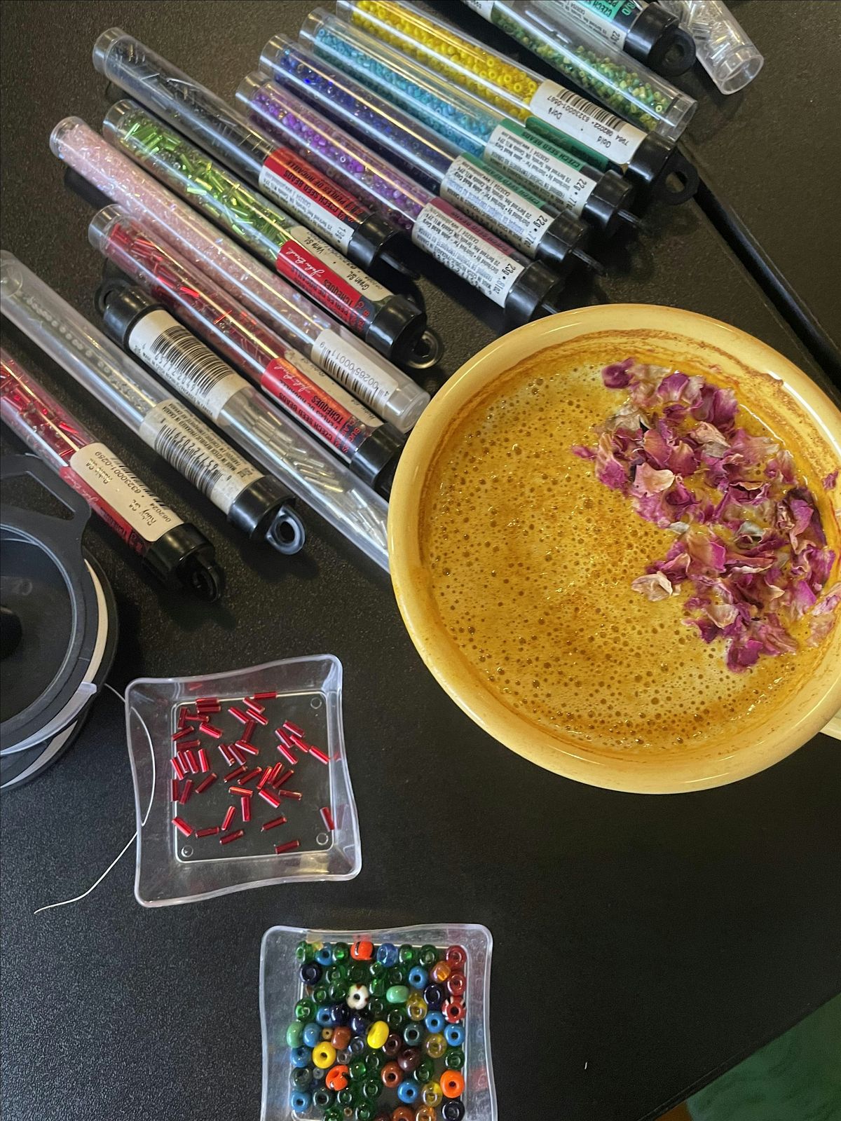 Ancestral Beading Workshop at Rainbow Bliss Botanicals