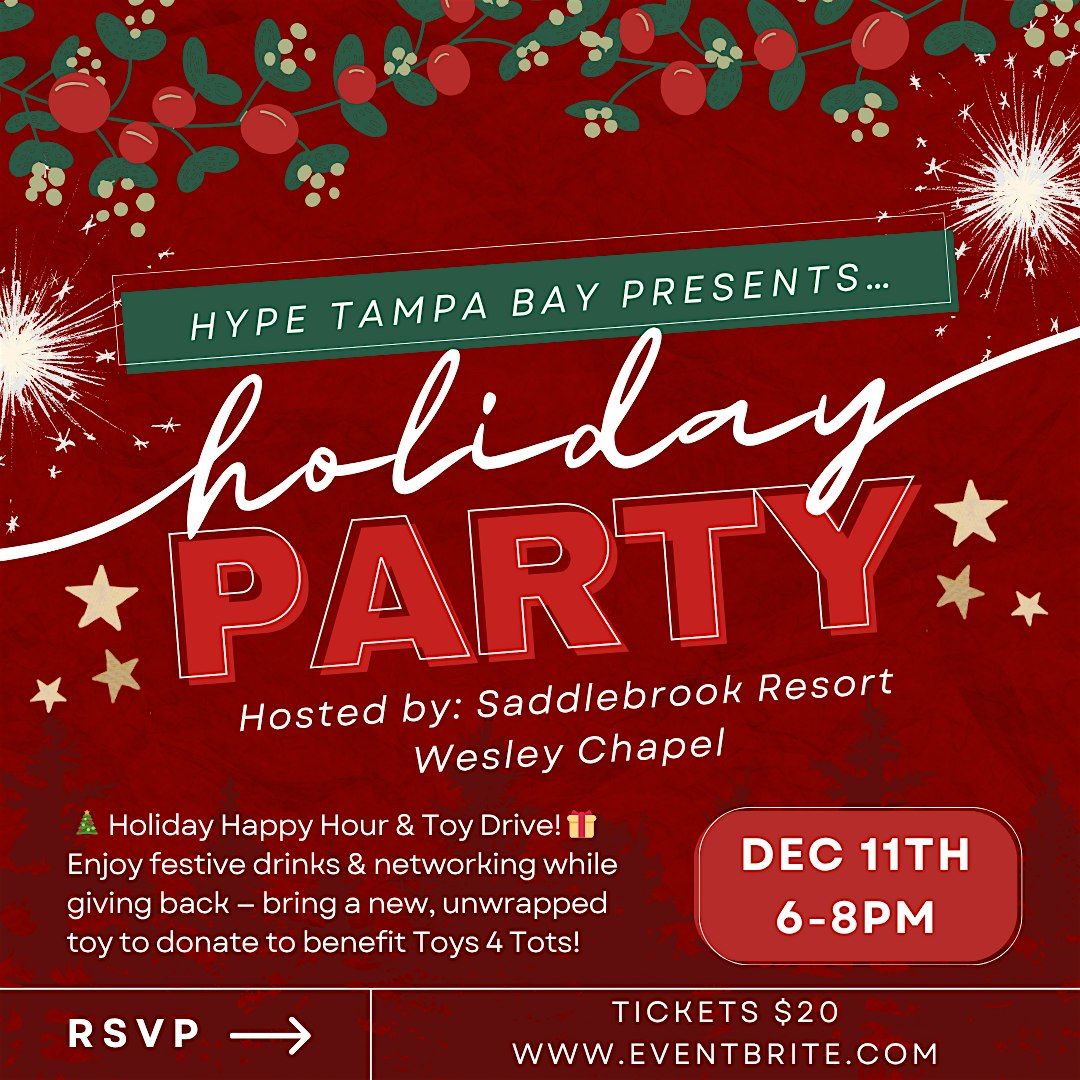 December HYPE Tampa Bay Holiday Happy Hour