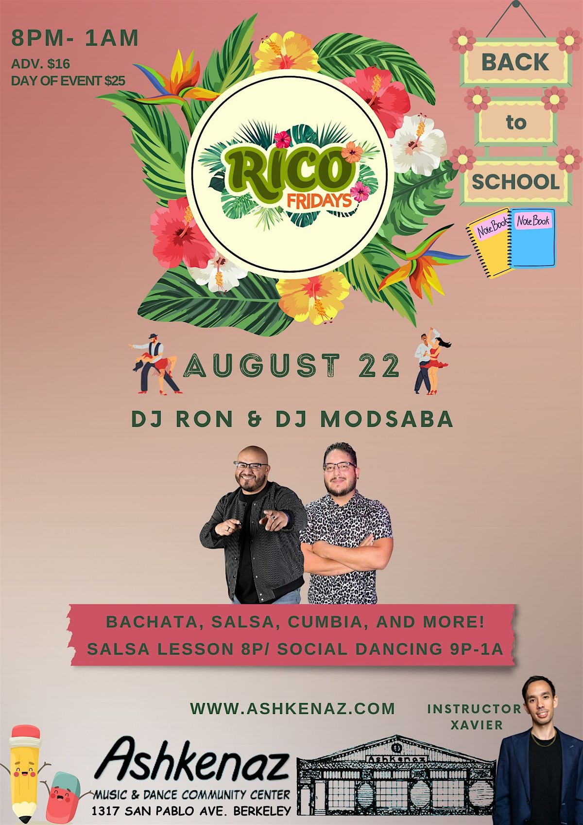 RICO Friday- Summer Latin dance party!