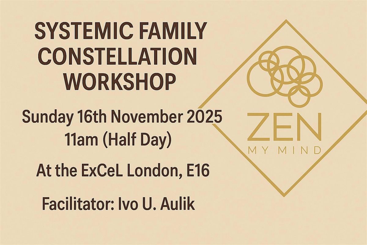 Sunday Morning - In-person- Systemic Family Constellation Workshop
