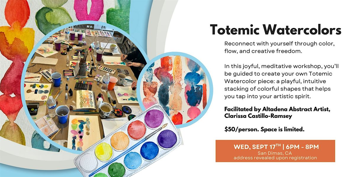 Calming Totemic Watercolors