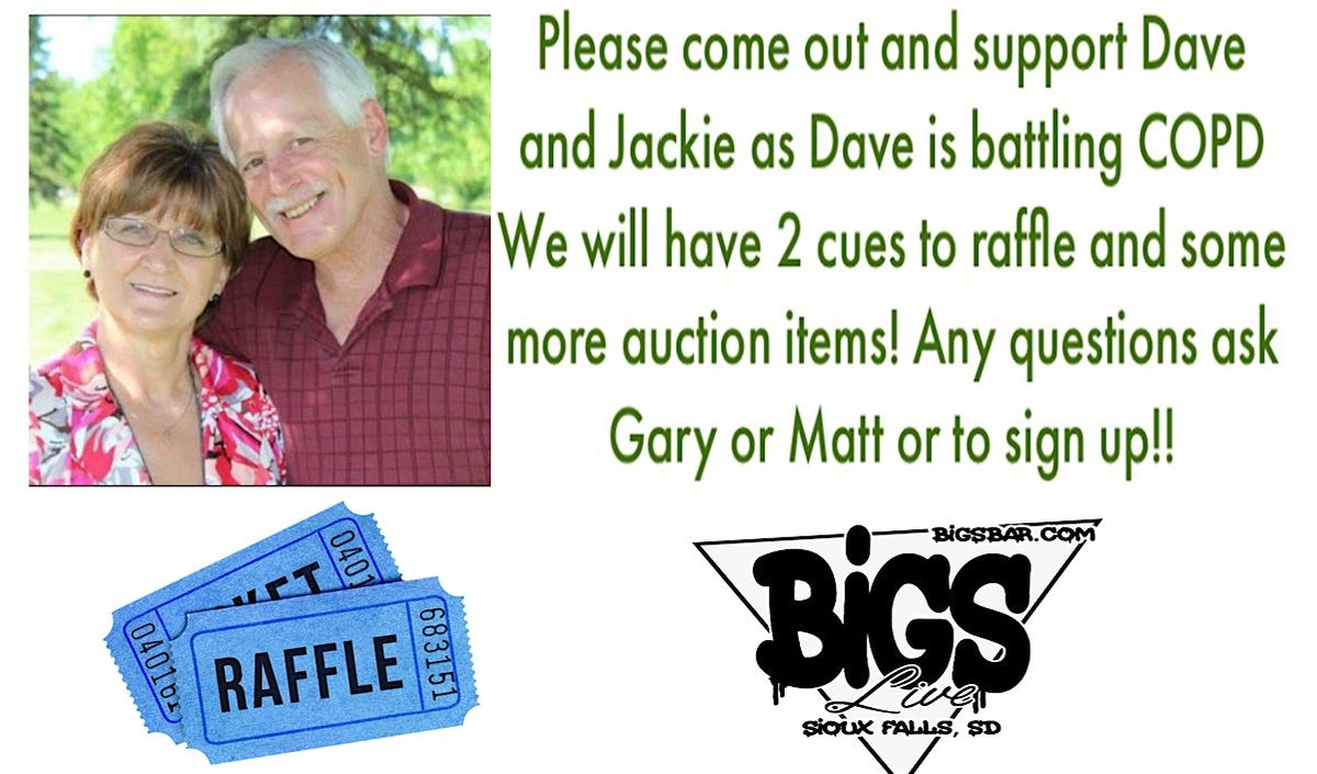 DAVE HEXAMER POOL TOURNAMENT at BIGS BAR LIVE