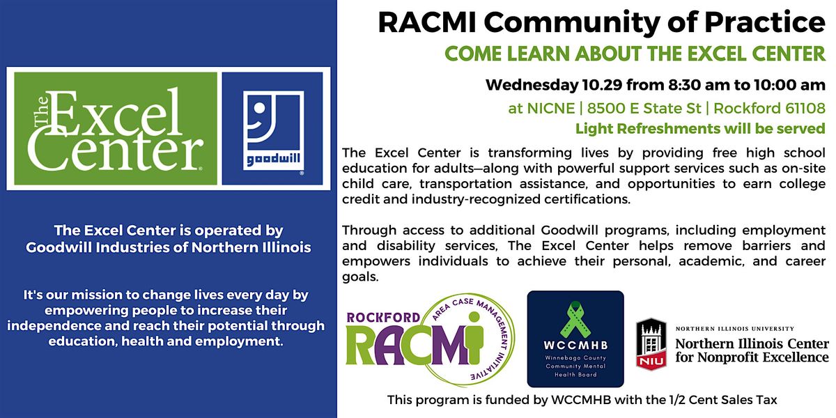 RACMI - The Excel Center: Removing Barriers, Empowering Futures