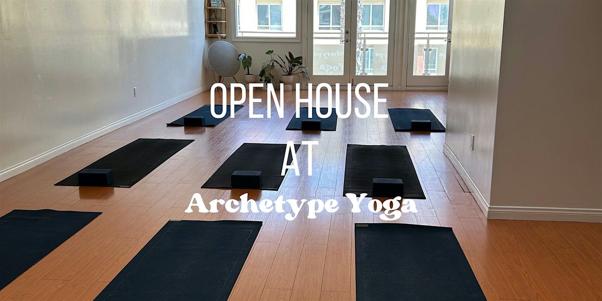 Open House at Archetype Yoga to meet our instructors and class types