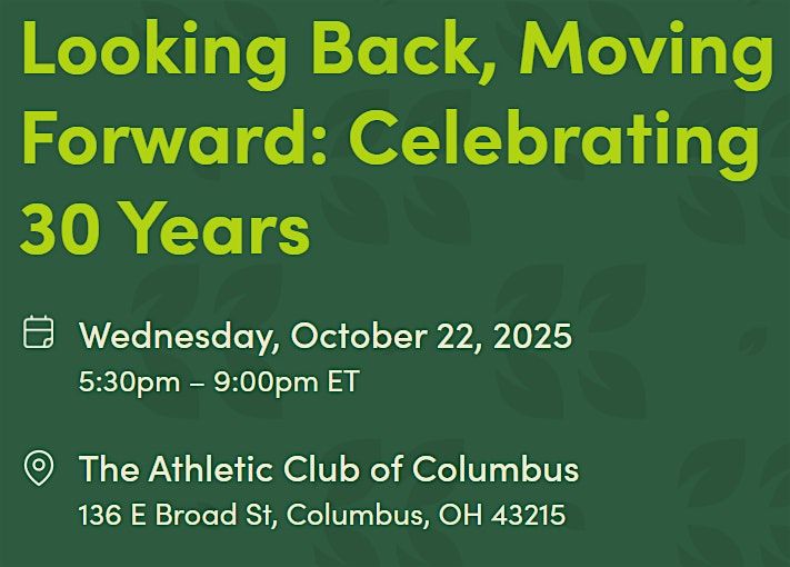 Looking Back, Moving Forward: Celebrating 30 Years
