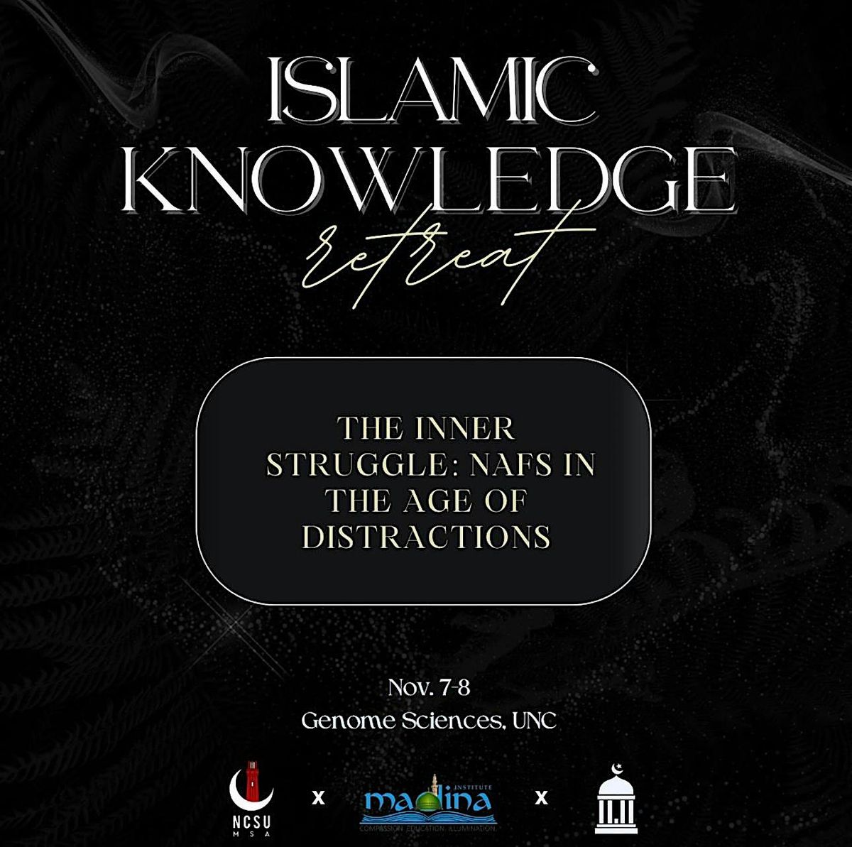 Islamic Knowledge Retreat Sign-Up