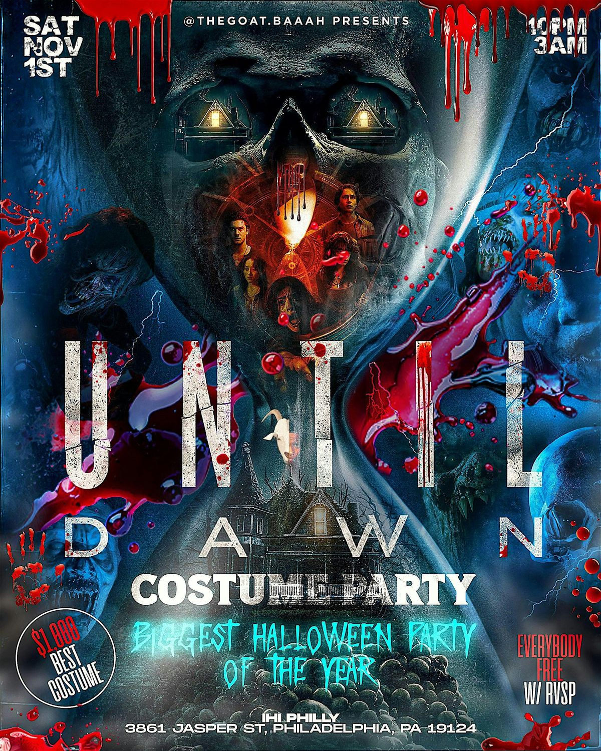 until dawn - halloween party
